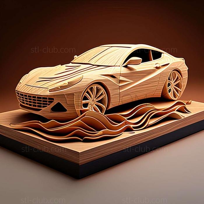 3D модель Ferrari FF (STL)